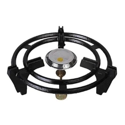 Iron Sitter With Burner For 5kg Camping Cylinder