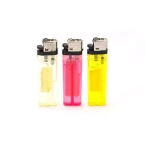 Gas Lighters - Multicolour - 12Pcs
