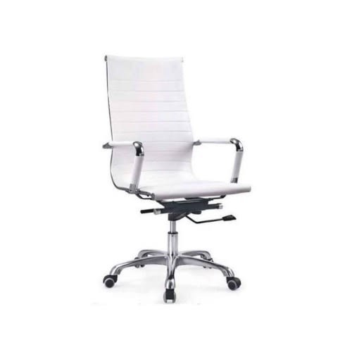Executive High Back Office Chair Swivel- White
