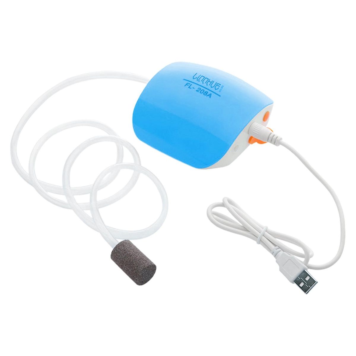 Fishing Aerator Fish Tank Air Compressor Aerator Blue