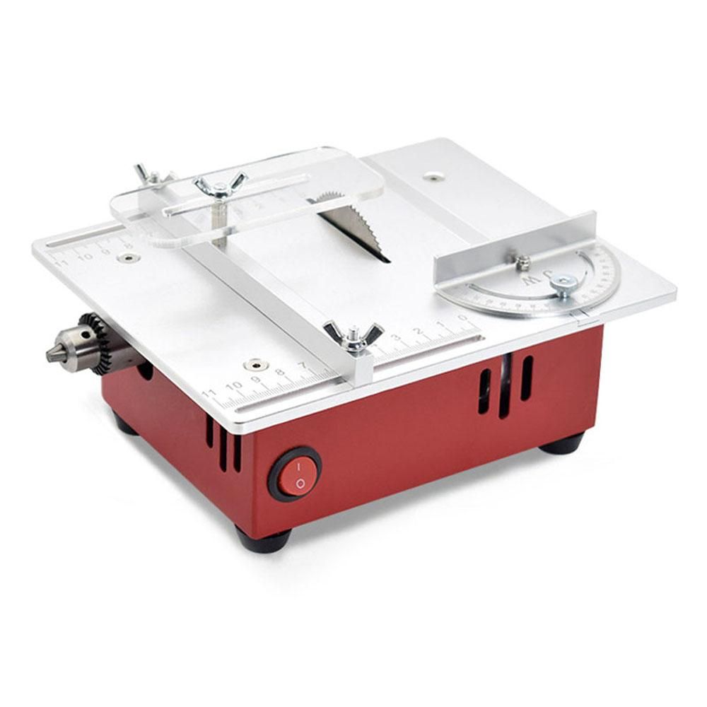 T30 Mini Multifunctional Table-Saw Electric Desktop Saws Small Household DIY Cutting Tool Woodworking Lathe Machine