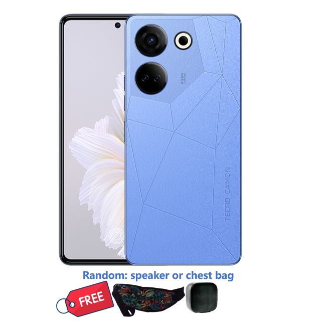 Camon 20 6.67" 8GB RAM/256GB Android 13 - Blue - Free Gift
