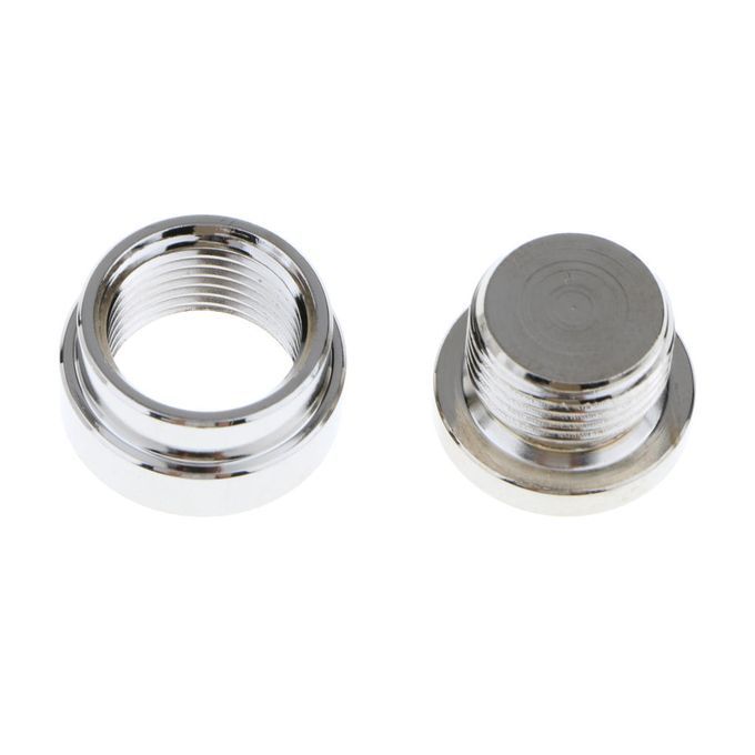 O2 Oxygen Sensor Step Style Bung Port Nut Fitting With Plug M18X1.5