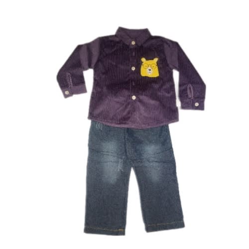 Baby Boy Shirt And Jeans Set