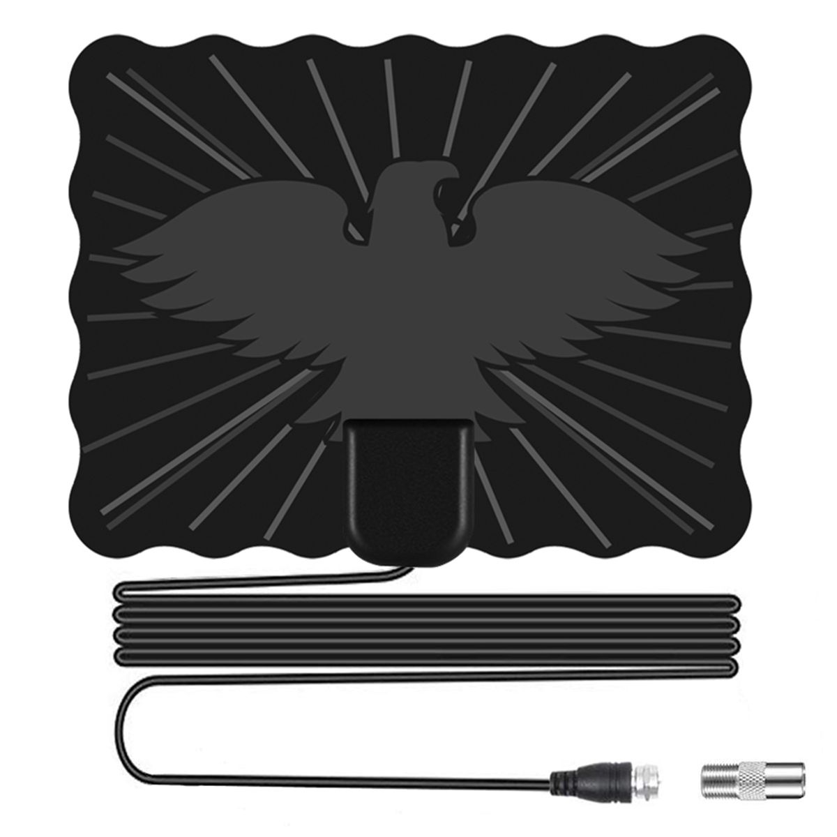 25dB High Gain HDTV DTV Box Digital TV Antenna 150 Miles