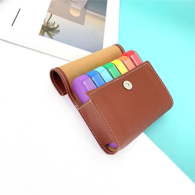 Weekly 7 Days Pill Box 28 Compartments Pill Organizer