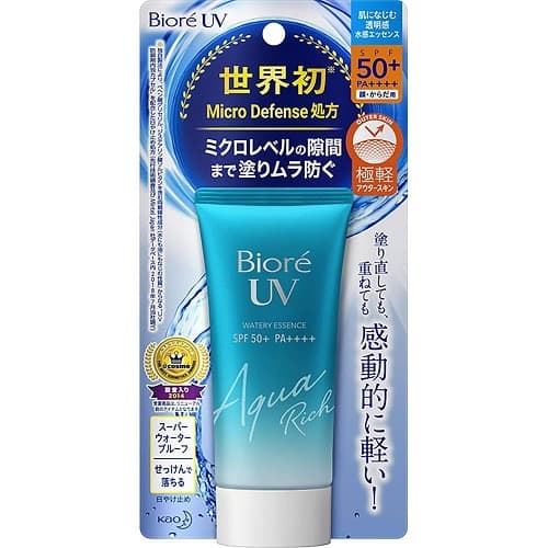 Biore Uv Aqua Rich Watery Essence Sunscreen Spf 50 - 50ml