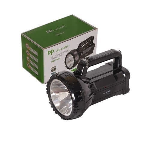 Super Bright Rechargeable Led Light- Black