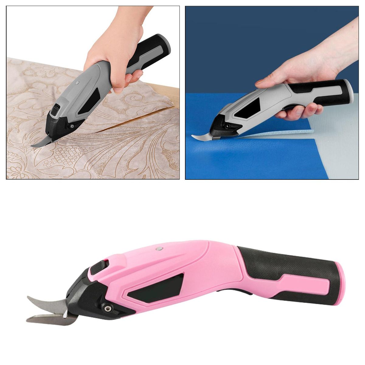 Cordless Electric   For Tailors Sewing Leather Pink