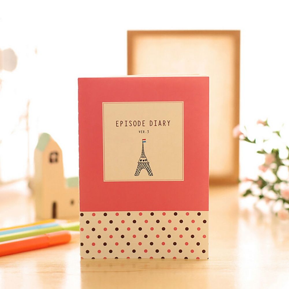 Cartoon Cute Student Little Notepad Memo Paper Journal