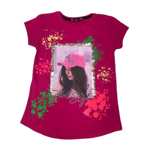 Turkey Mordern Girls Style Top - Hot Pink