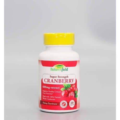 Nature's Field Cranberry - 600mg X 60capsules