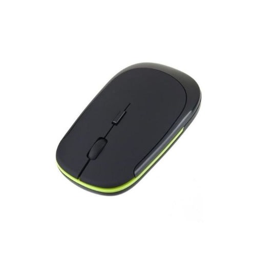 Ultra-slim USB 2.4ghz Wireless Mouse - Black