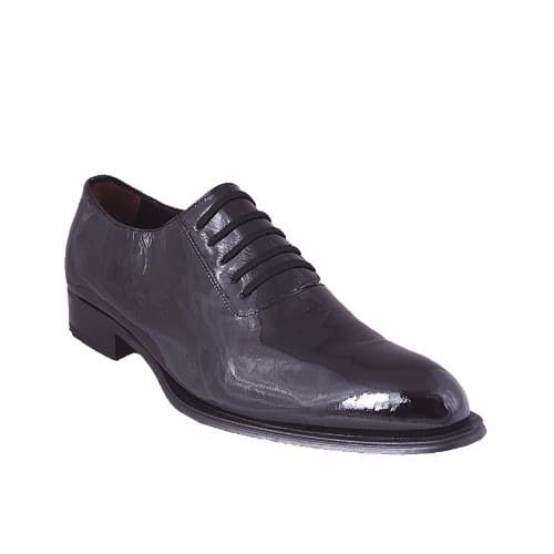 Black Patent  Lace Up