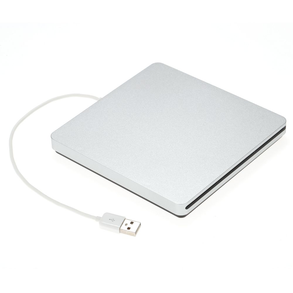 USB 2.0 Portable Ultra Slim External Slot-in CD DVD ROM