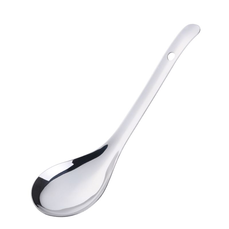 1PCS Rice Serving Spoon 18/8 Stainless Steel Long Handle