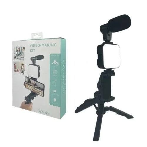 Vlogging - Video Making Kit (kd-49/20)with Mini Tripod