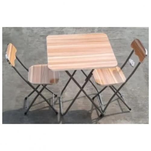 Adjustable Reading Table & 2 Chairs Set (wooden & Metallic)