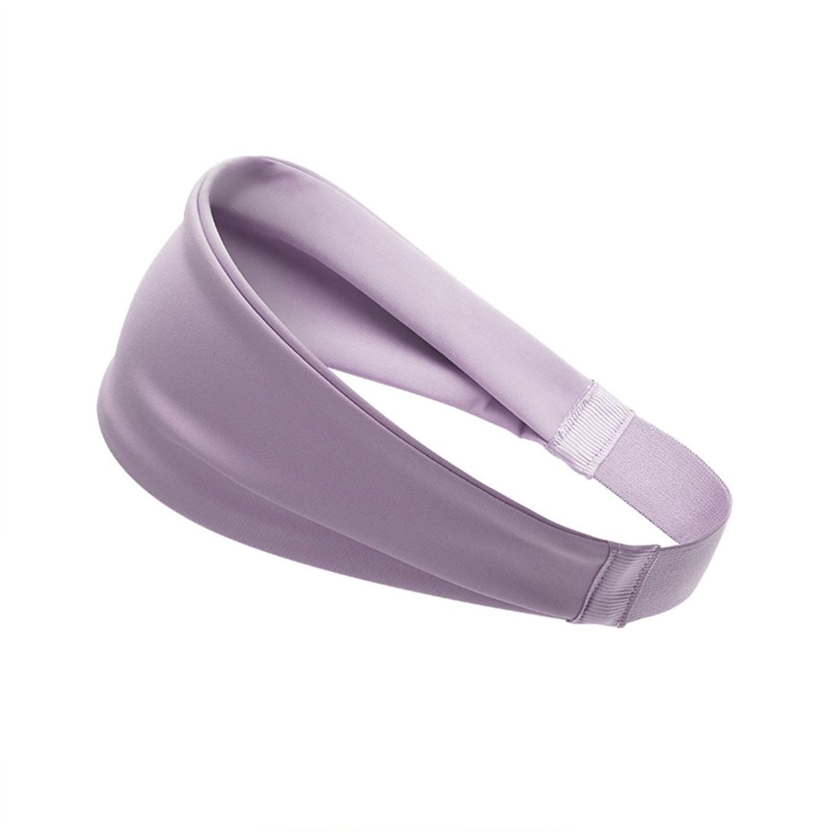 Sweat Headband Yoga Gym Wide Headband Purple
