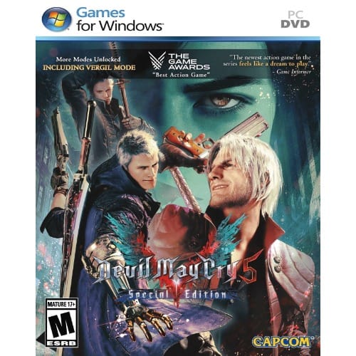 Devil May Cry 5 Special Edition PC Game DVD Disks + Free Gift