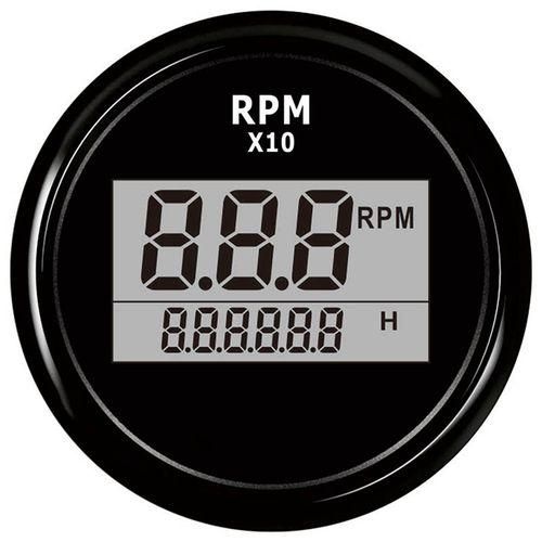 Boat LED Digital Tachometer Engine Hour Meter