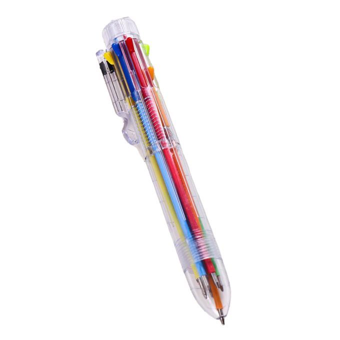 Colors 6 In 1 Cute Cartoon Style Ballpoint Pen Office Pens 0