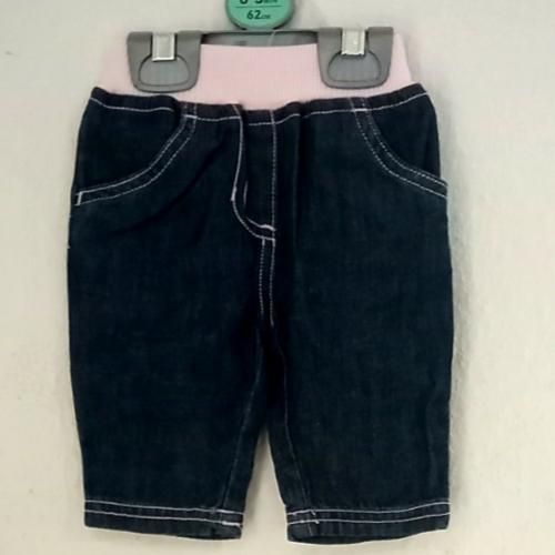 Newborn's Elastic Waist Band Blue Jeans