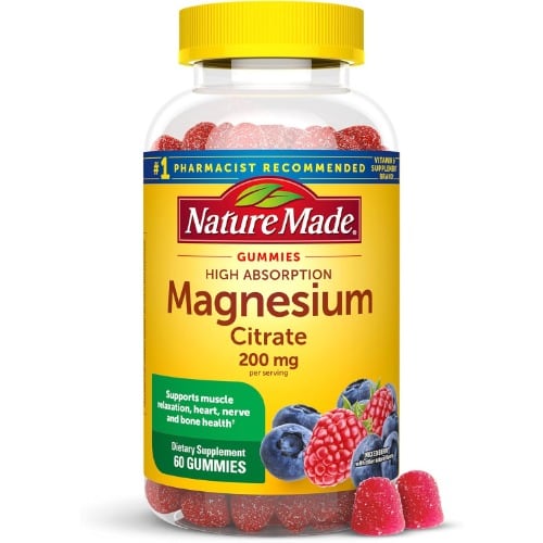 Magnesium Citrate Gummies - 60 Gummies