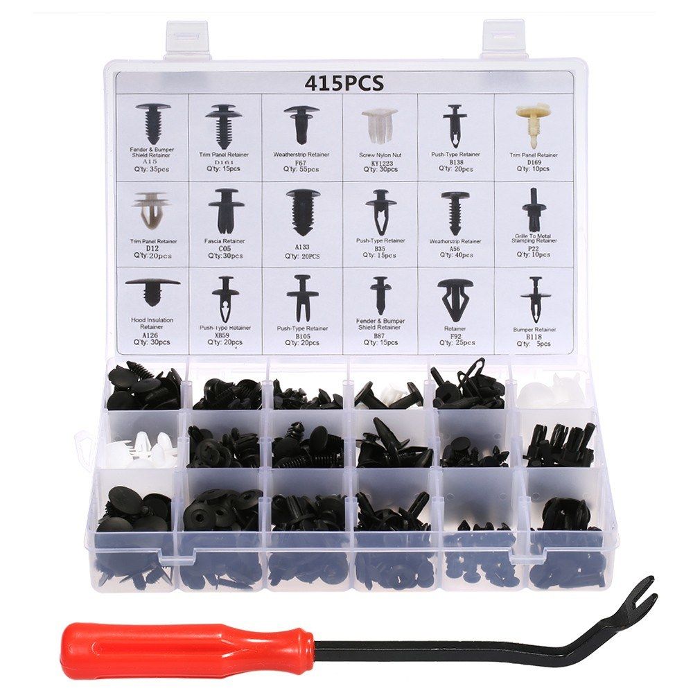 Car Retainer Clips   Plastic Fasteners Kit Auto Fastener