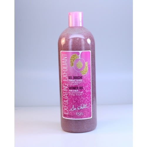 So White Exfoliating Shower Gel Tonic Scrub - 940ml