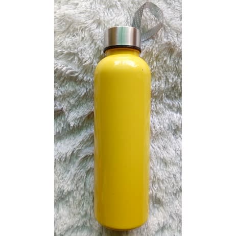 Candy Coloured Water Bottle - Yellow