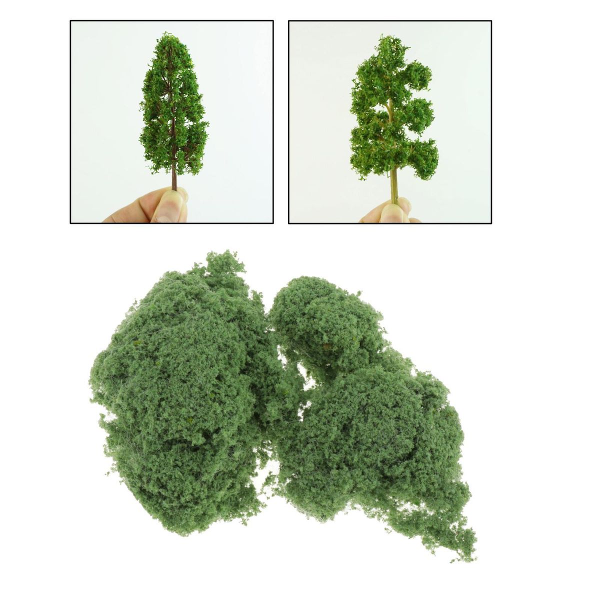 10g Static Grass Terrain  ,Green  Grass, Fairy Light Green