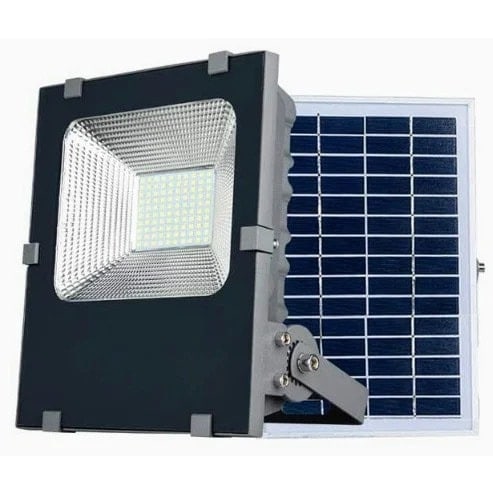 50W Waterproof Solar Security Flood Light With Remote Control