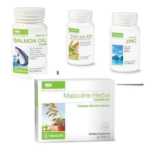 Neolife Salmon Oil - Tre En En - Chelated Zinc - Masculine Herbal Complex