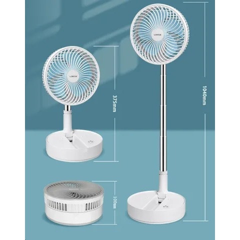 Rechargeable Stretchable Table & Standing Fan Function