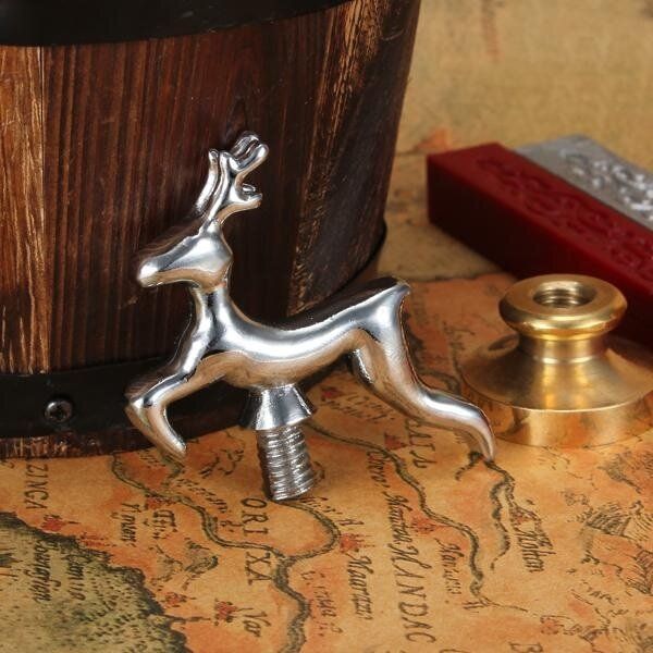 26 Letters Classic Alphabet Initial Sealing Seal Stamp Brass Copper Head A-Z X X