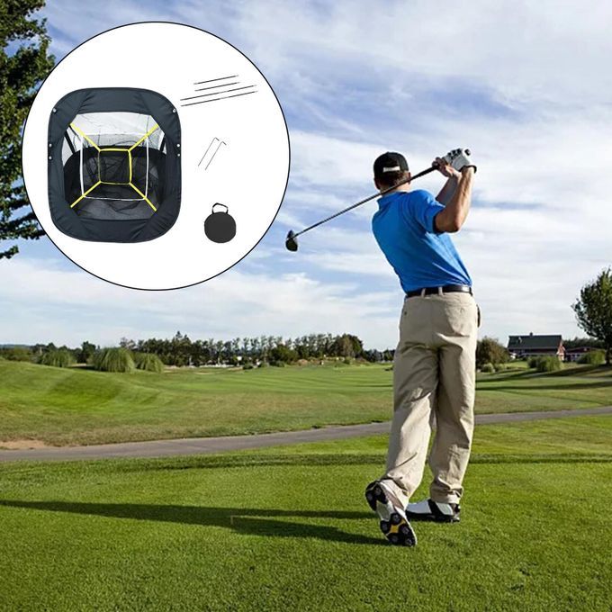 Golf Chipping Net Collapsible For Accuracy Golf Accessories Backyard