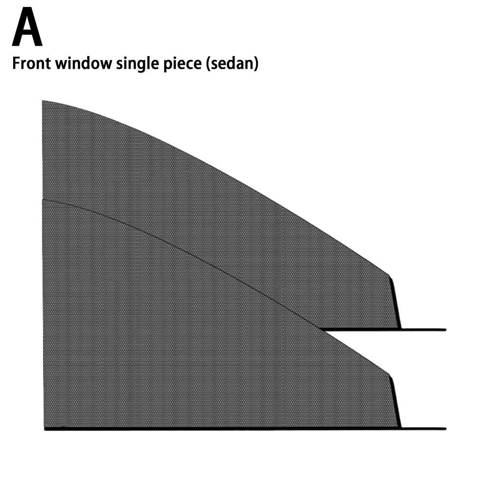 Car Sunshade Curtains Universal Side Window Shades Net Repellent Sunshade Auto Accessories Mos WEF