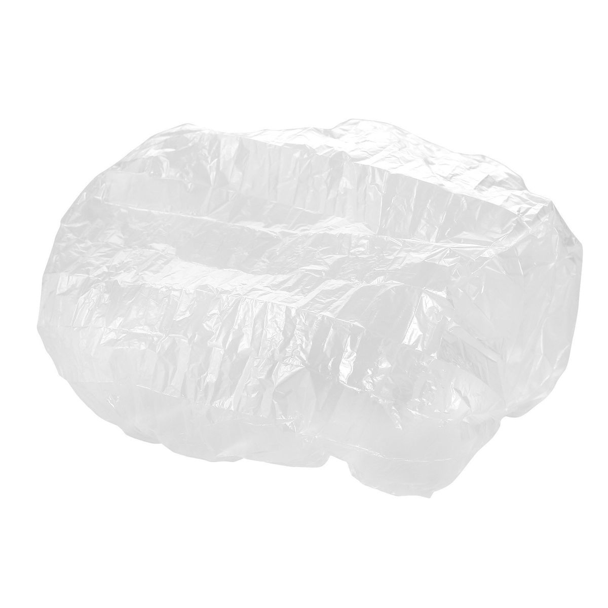 100pcs Hair Caps Waterproof   Dustproof Elastic Bathing