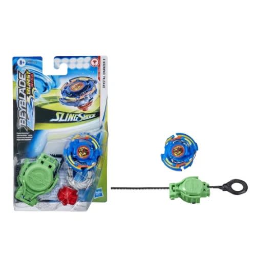 Beyblade Burst Rise Slingshock Starter Pack &ndash; Crystal Dranzer F