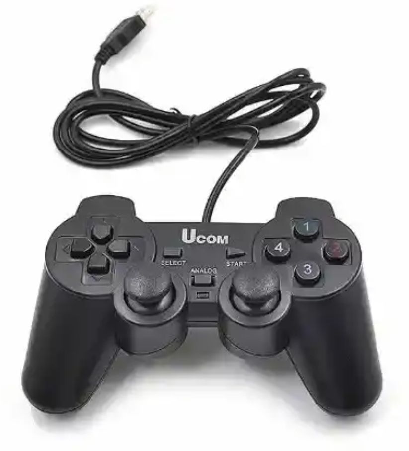 Dual Shock Usb Vibrating Joypad Gamepad Joystick For Pc