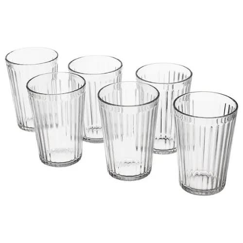 Vardagen Glass 31cl- Clear Glass -6pcs