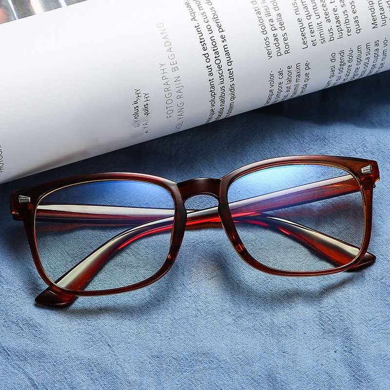 Anti Blue Rays Computer Glasses, Anti Blue Light Glasses - Brown