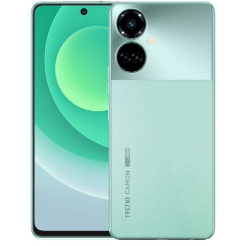 Camon 19 Pro - 6.8" - 256GB ROM - 8GB RAM - Dual SIM - 4G LTE - 64MP - Fingerprint - 5000mAh - Green
