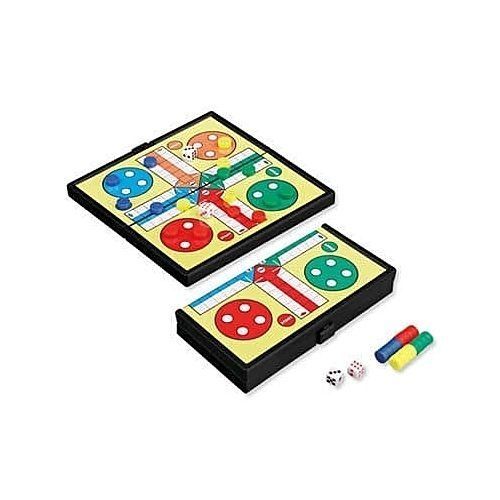 Ludo With A Foldable Magnetic Board- (Medium Size)