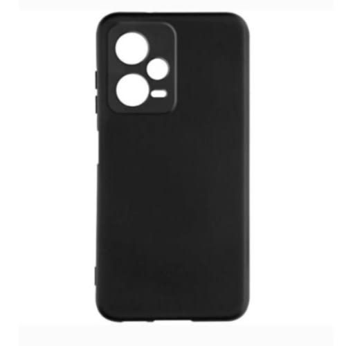 Silicone Case For Redmi Note 12 Pro Plus - Black
