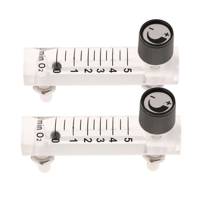 2 Pieces Oxygen Air Machine Singlephase Flow Meter With Valve Oxygen