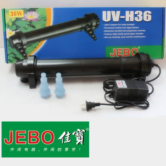 Aquarium/ Multipurpose Ultraviolet - Uv Light - Jebo 36 Watt