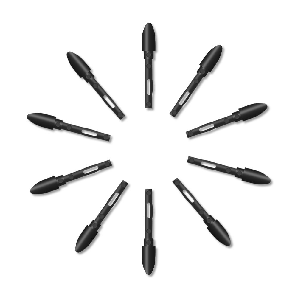 PN05 10pcs Replacement Pen Nibs Graphics Tablet Pen