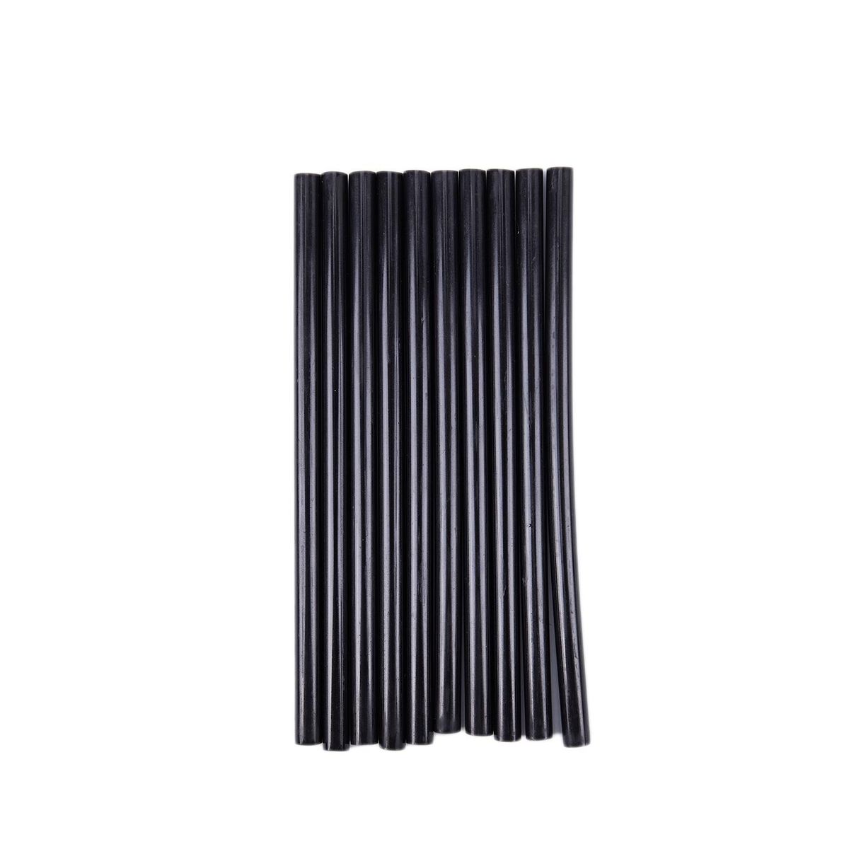 10PCS Hot Melt Glue Adhesive Sticks 150x7mm Black